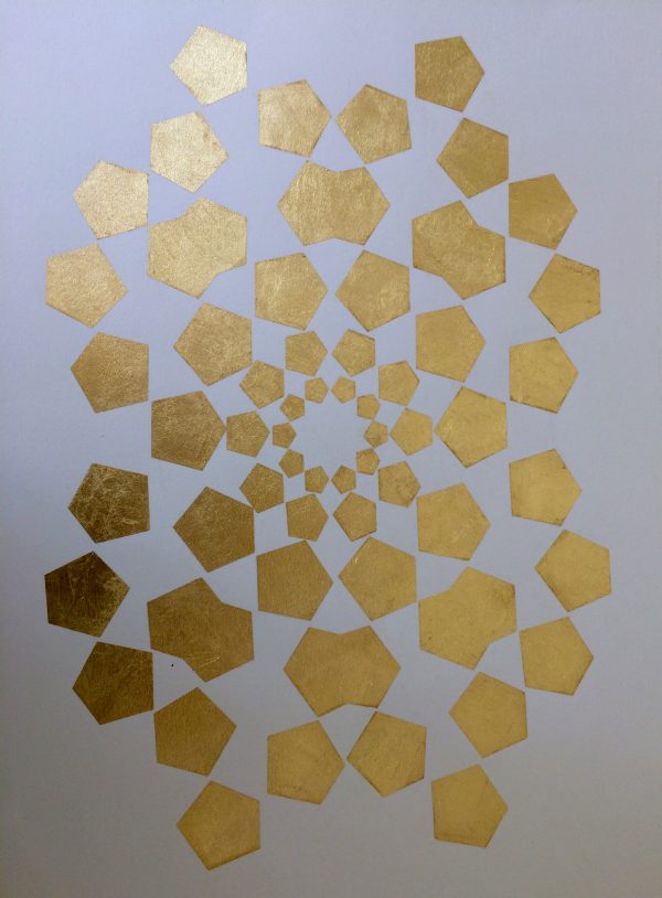 Pentagones (Or demi-jaune)